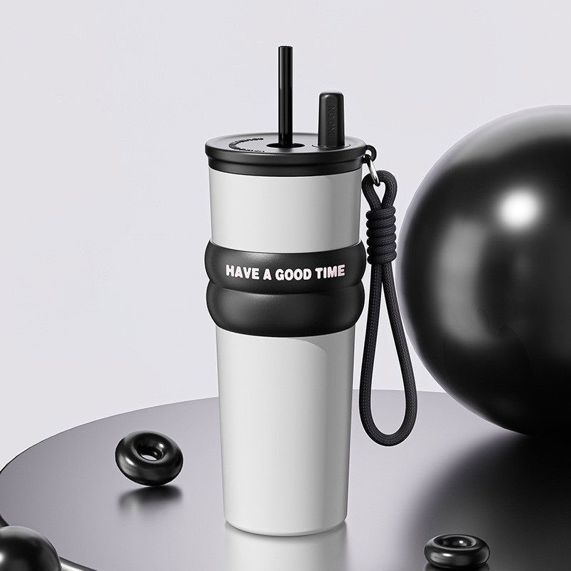 تراول ماگ تبلیغاتی استیل 800 میلی لیتری کد TM-105 - تصویر 2